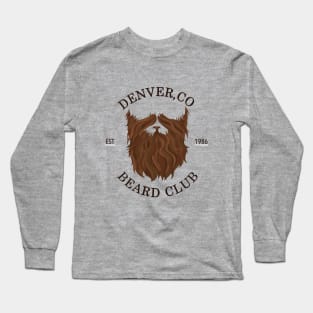 Denver Beard Club Est 1986 Long Sleeve T-Shirt